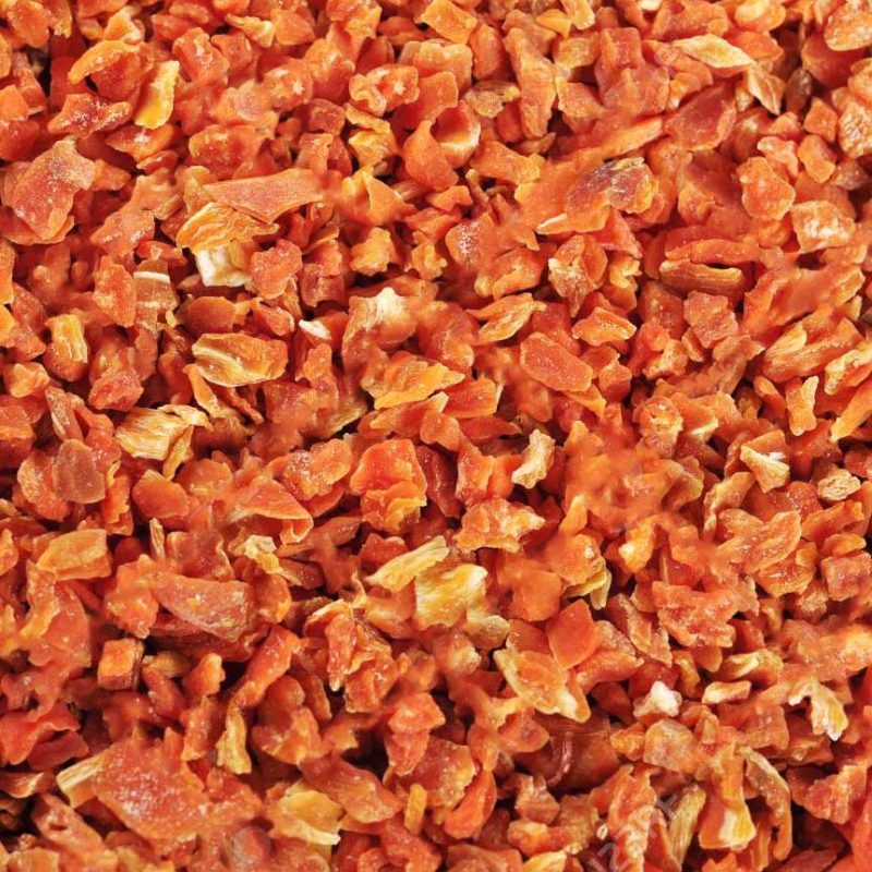 dried carrot slices